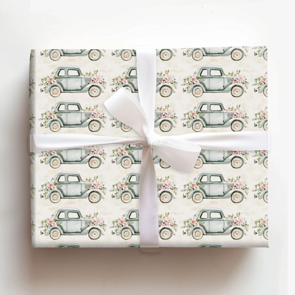 Timeless Drive - Wrapping Paper - Aspen & Arlo