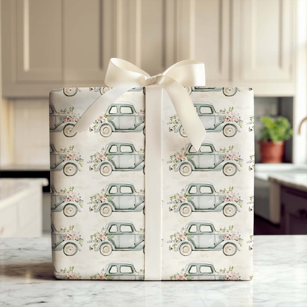 Timeless Drive - Wrapping Paper - Aspen & Arlo