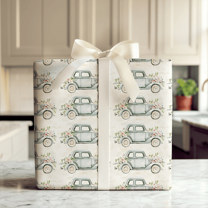 Timeless Drive - Wrapping Paper - Aspen & Arlo