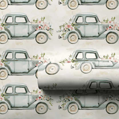 Timeless Drive - Wrapping Paper - Aspen & Arlo
