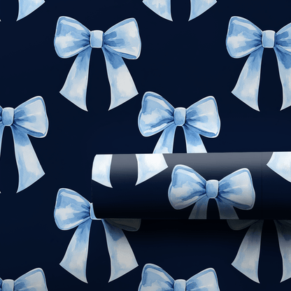 Misty Bow - Wrapping Paper - Aspen & Arlo