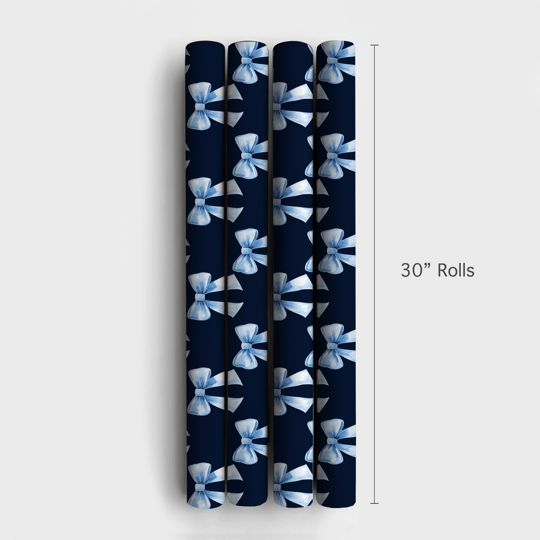 Misty Bow - Wrapping Paper - Aspen & Arlo