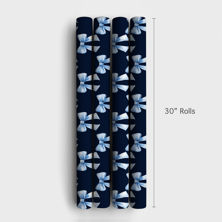 Misty Bow - Wrapping Paper - Aspen & Arlo