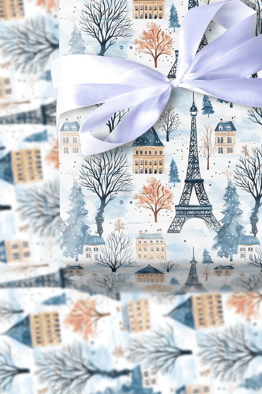 Twinkle Paris - Wrapping Paper - Aspen & Arlo