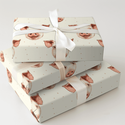 Pigs in Paradise - Wrapping Paper - Aspen & Arlo
