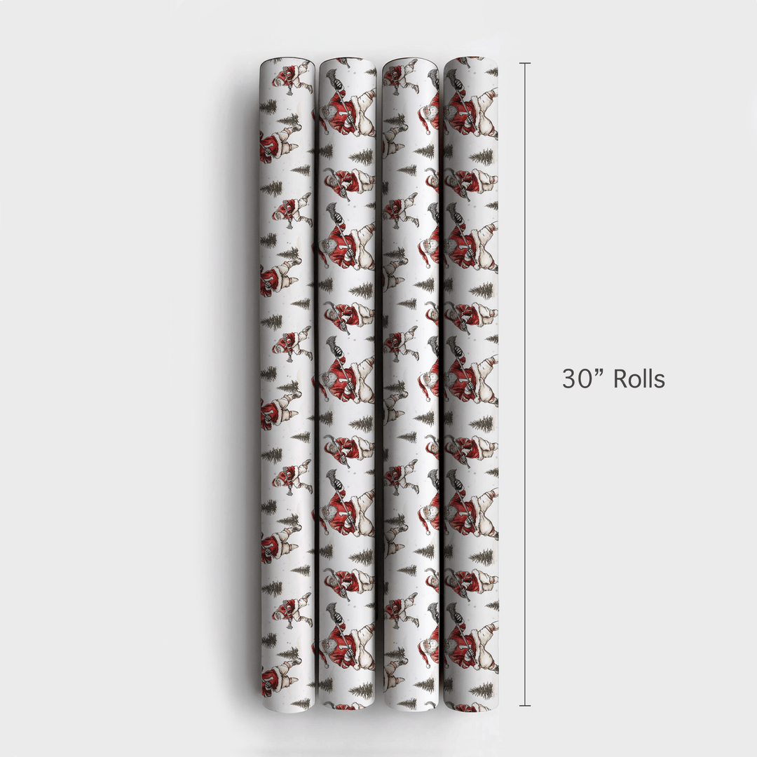 Sleighing the Defense - Wrapping Paper - Aspen & Arlo