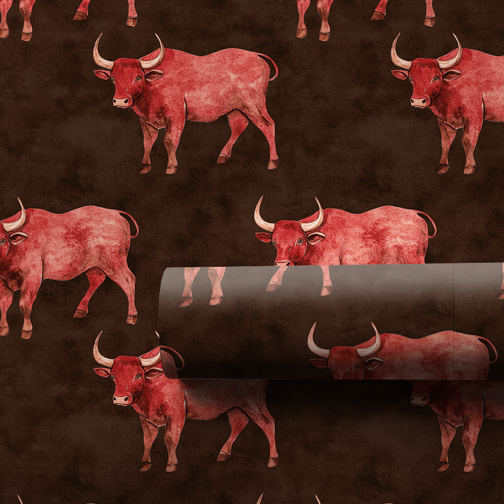 Titan of the Bull - Wrapping Paper - Aspen & Arlo