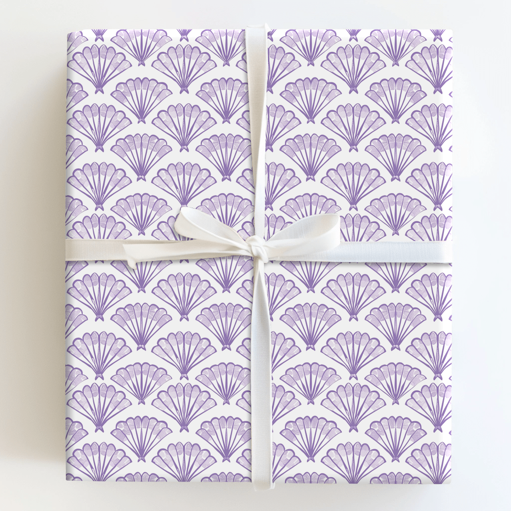 Mermaid Shell - Wrapping Paper - Aspen & Arlo