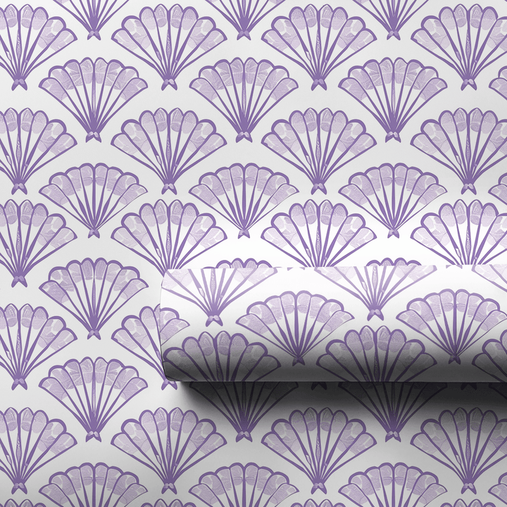 Mermaid Shell - Wrapping Paper - Aspen & Arlo