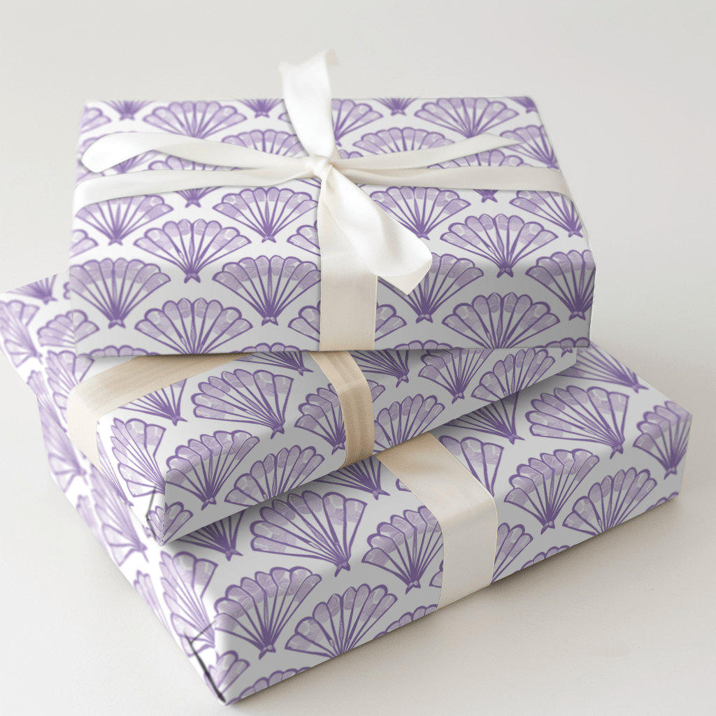 Mermaid Shell - Wrapping Paper - Aspen & Arlo