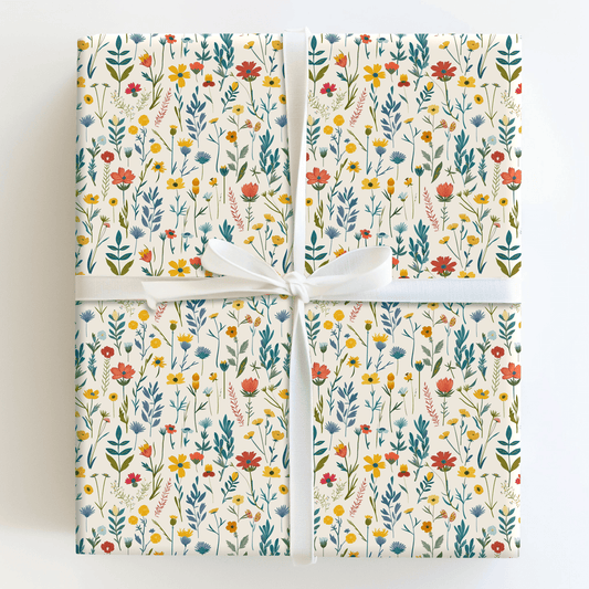 Floral Fun - Wrapping Paper - Aspen & Arlo