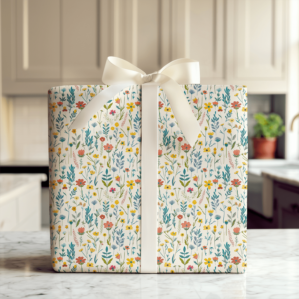 Floral Fun - Wrapping Paper - Aspen & Arlo