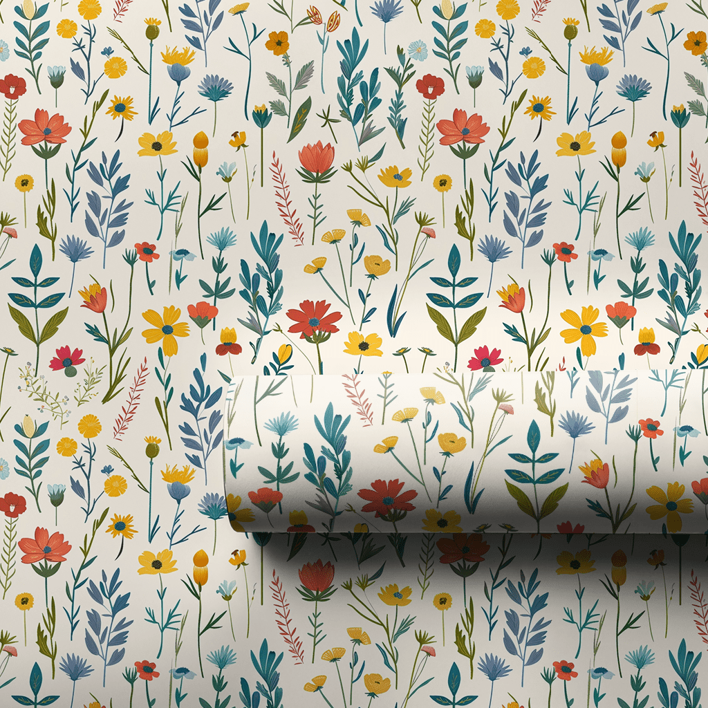 Floral Fun - Wrapping Paper - Aspen & Arlo
