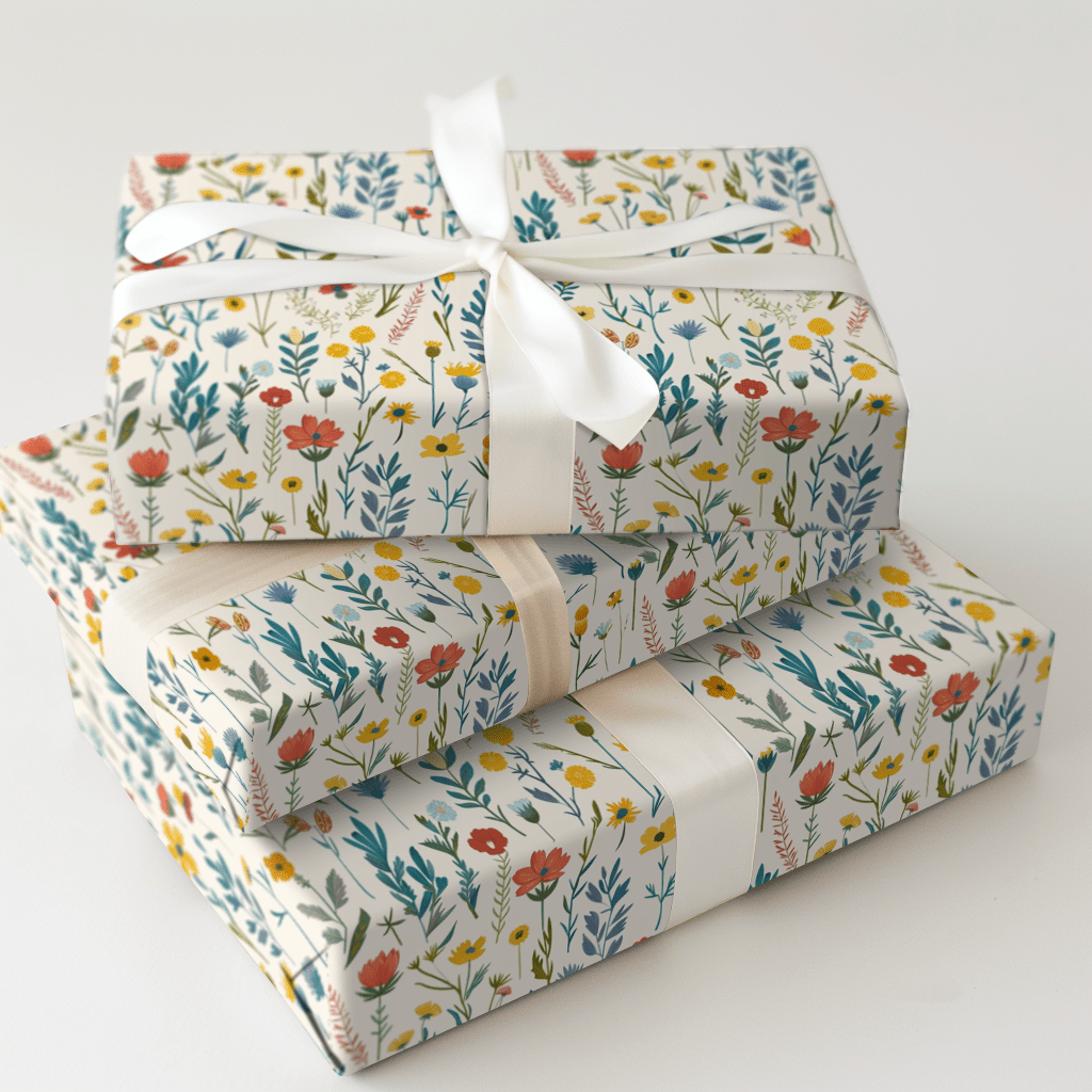 Floral Fun - Wrapping Paper - Aspen & Arlo
