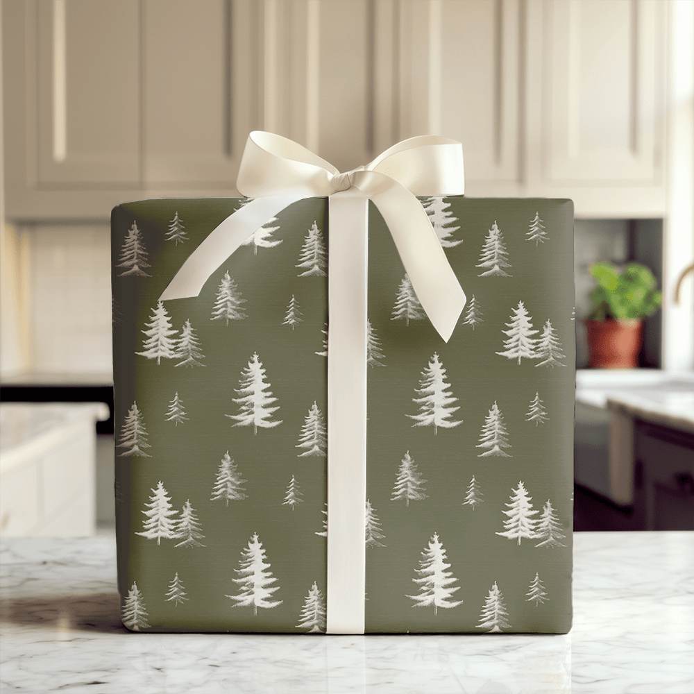 Silver Fir - Wrapping Paper - Aspen & Arlo