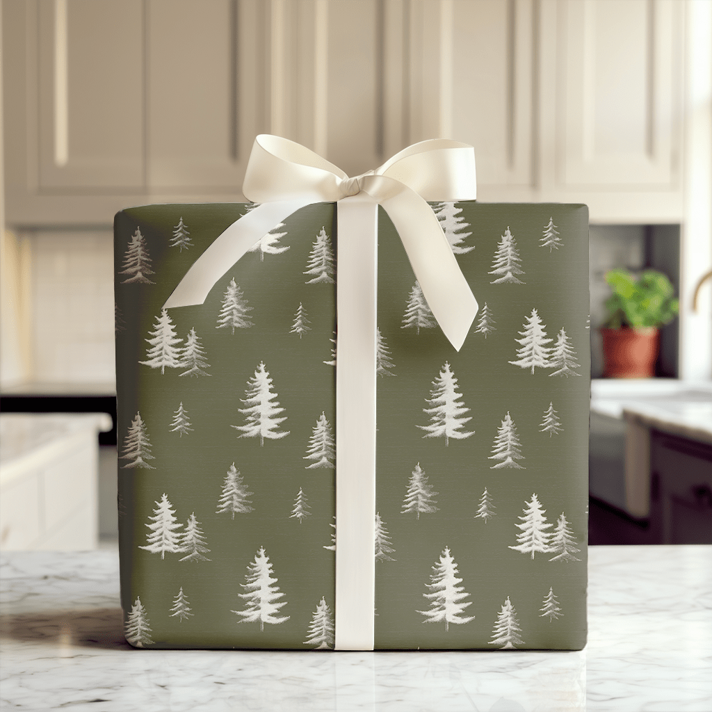 Silver Fir - Wrapping Paper - Aspen & Arlo