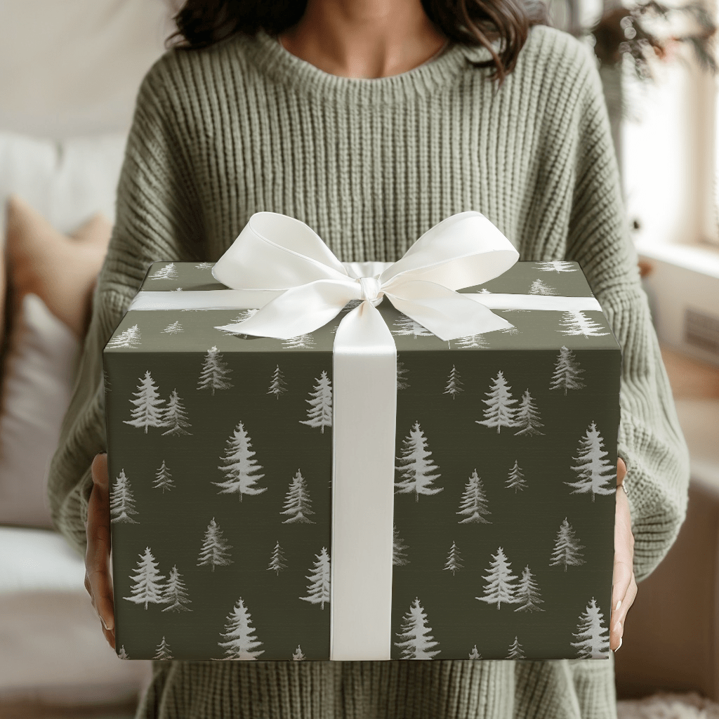 Silver Fir - Wrapping Paper - Aspen & Arlo