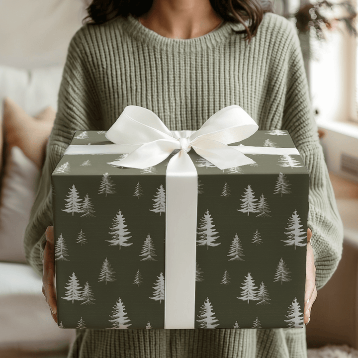 Silver Fir - Wrapping Paper - Aspen & Arlo