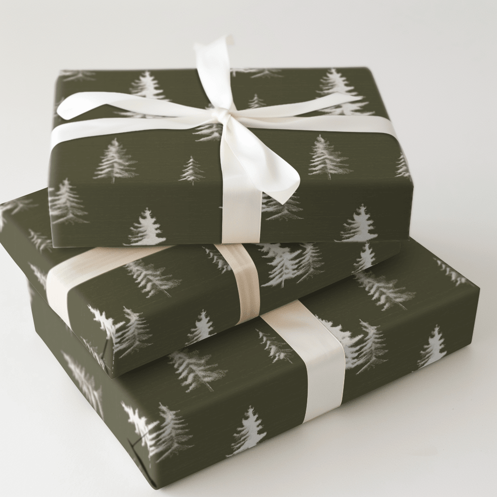 Silver Fir - Wrapping Paper - Aspen & Arlo