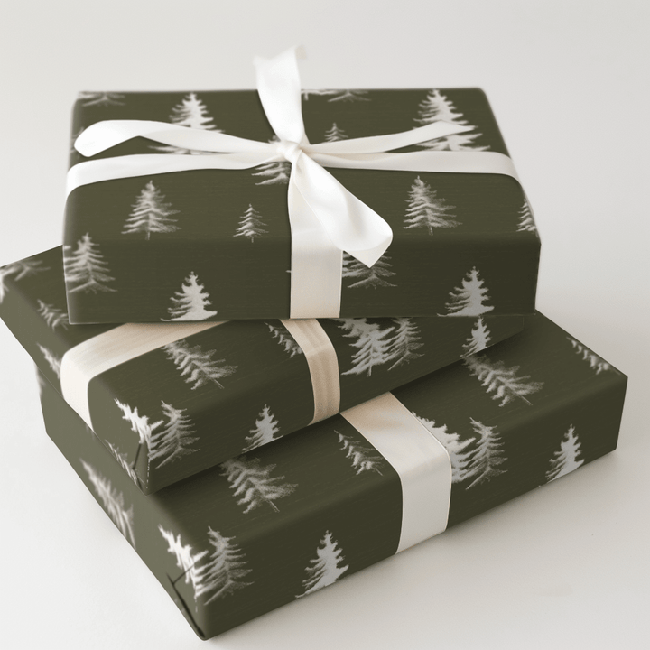 Silver Fir - Wrapping Paper - Aspen & Arlo