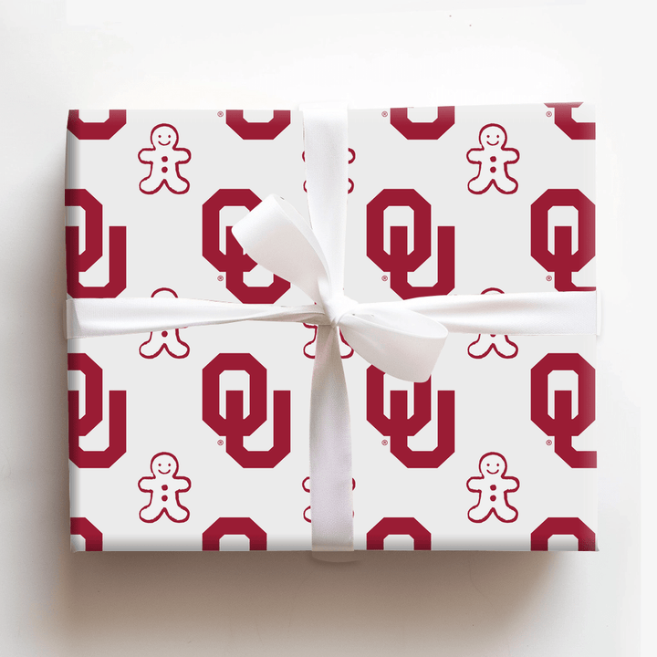 OU Gingerbread - Wrapping Paper - Aspen & Arlo