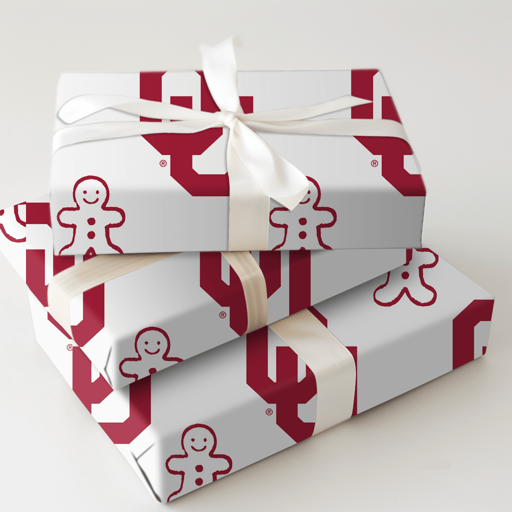 OU Gingerbread - Wrapping Paper - Aspen & Arlo