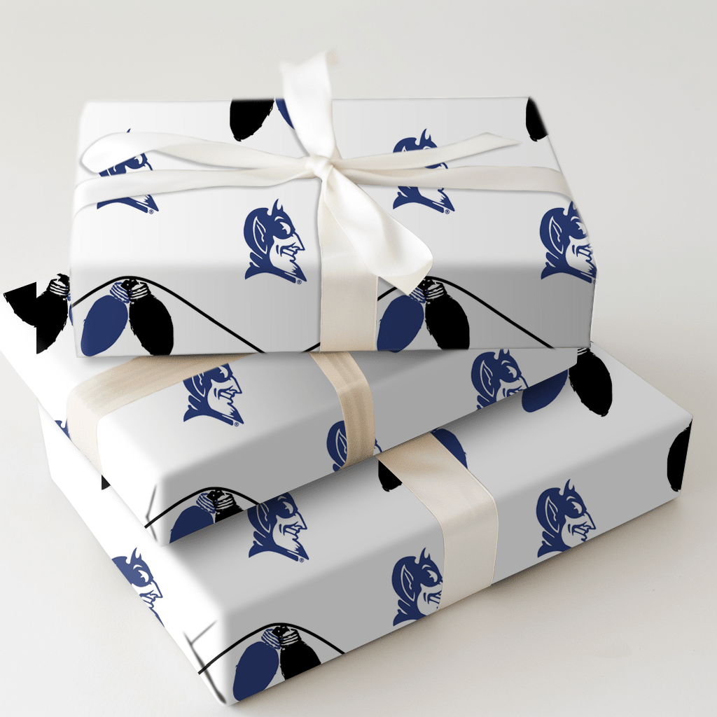 Blue Devils Bulbs - Wrapping Paper - Aspen & Arlo