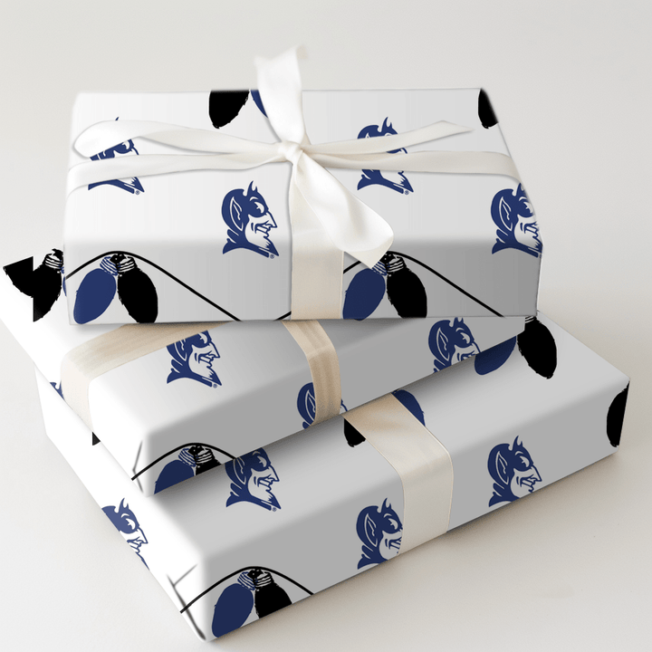 Blue Devils Bulbs - Wrapping Paper - Aspen & Arlo
