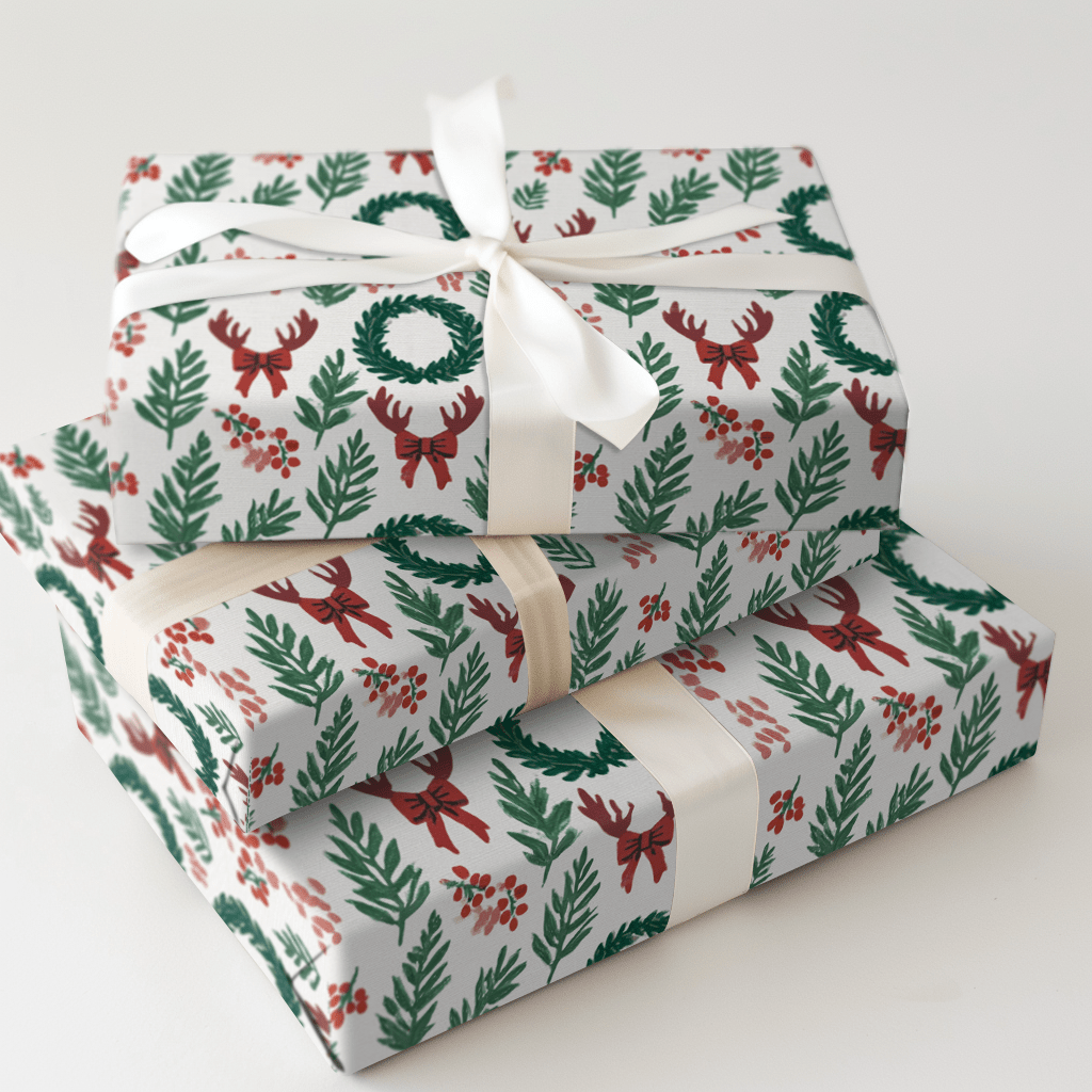 Woodland Cheer - Wrapping Paper - Aspen & Arlo