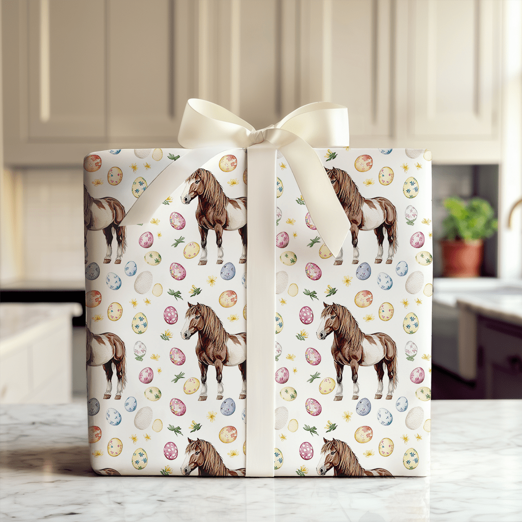 Hop in the Saddle - Wrapping Paper - Aspen & Arlo