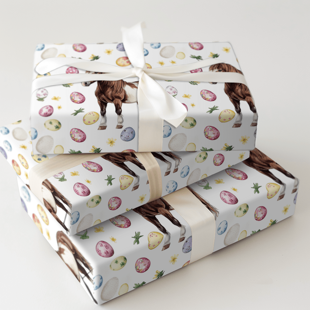 Hop in the Saddle - Wrapping Paper - Aspen & Arlo