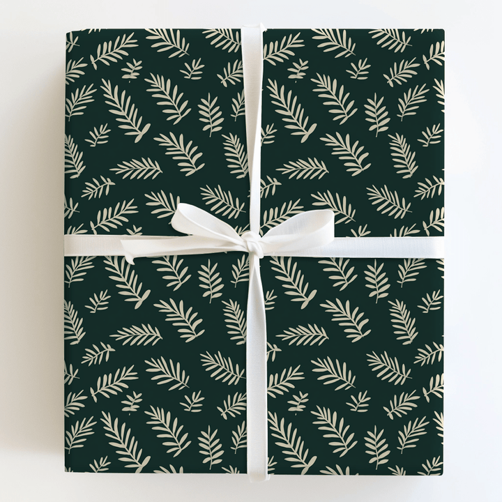 Pine Leaf Arrangement - Wrapping Paper - Aspen & Arlo