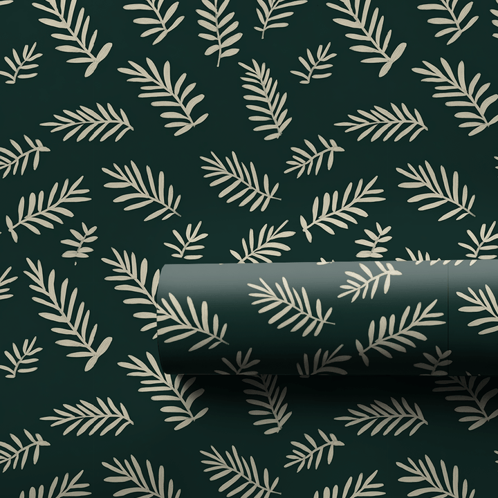 Pine Leaf Arrangement - Wrapping Paper - Aspen & Arlo
