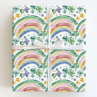 Luck at the End of the Rainbow - Wrapping Paper - Aspen & Arlo