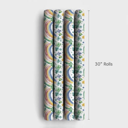 Luck at the End of the Rainbow - Wrapping Paper - Aspen & Arlo