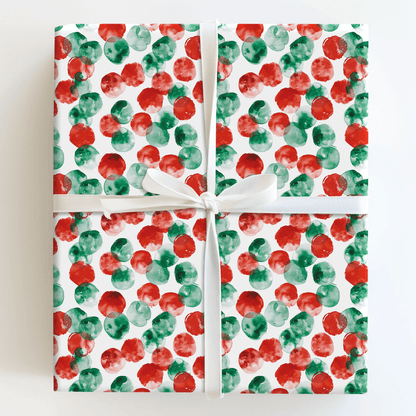 Santa Spots - Wrapping Paper - Aspen & Arlo