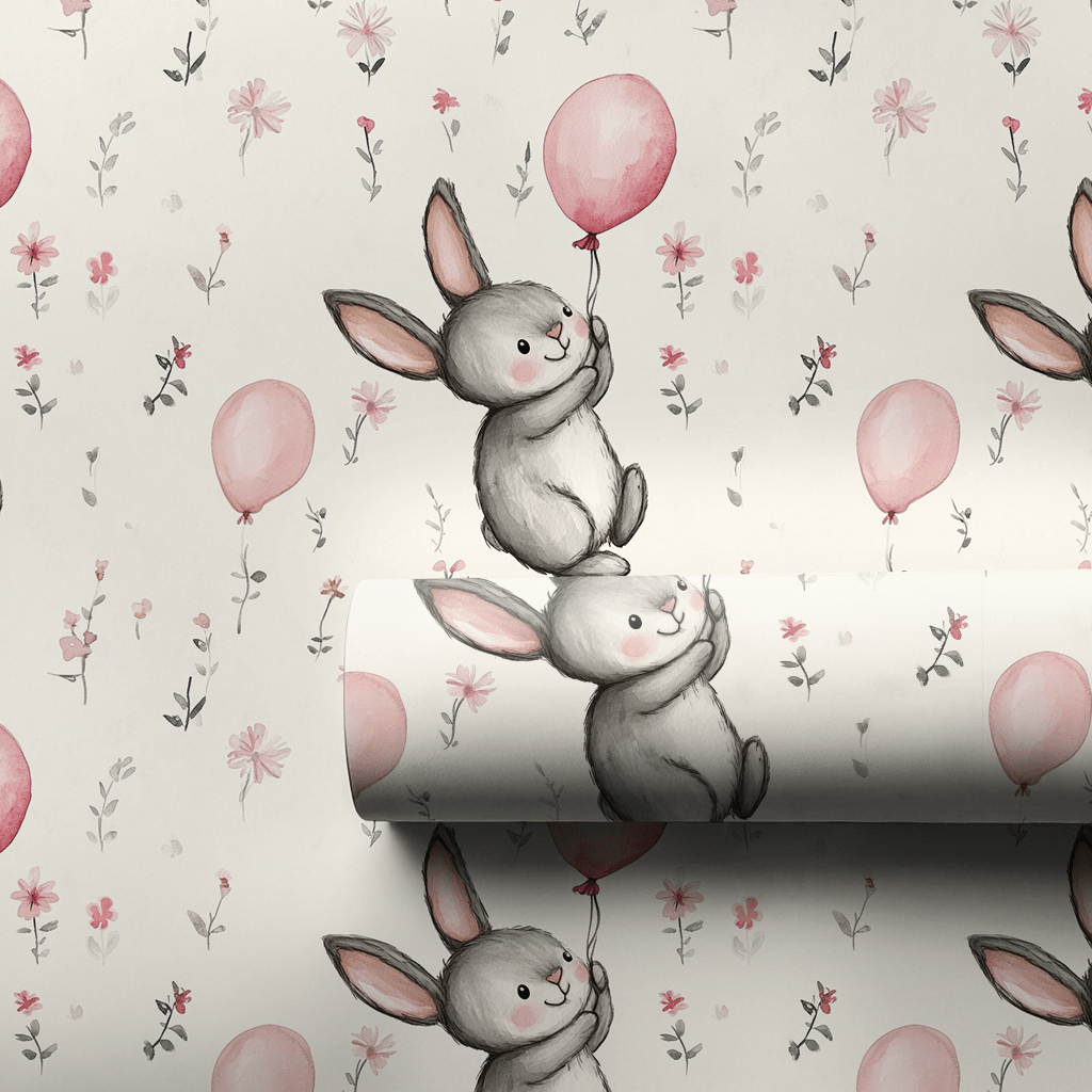 Hop Into the Party - Wrapping Paper - Aspen & Arlo