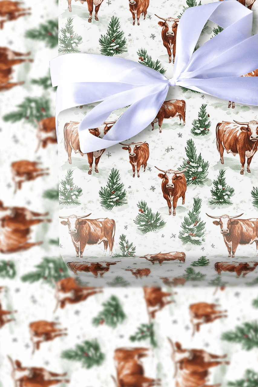Udder the Tree - Wrapping Paper - Aspen & Arlo