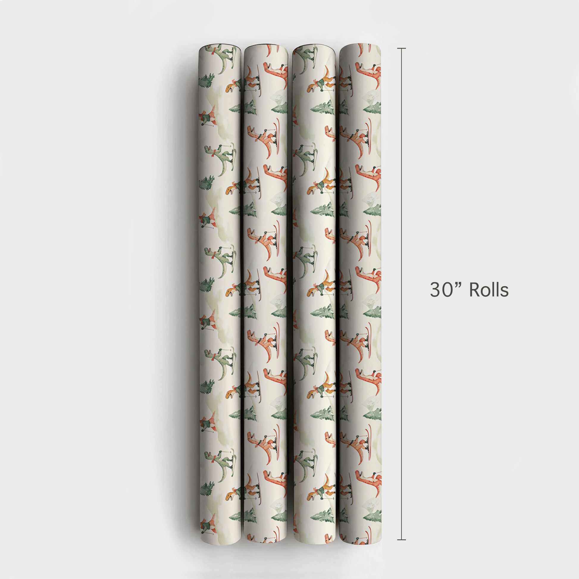 Ski Rex - Wrapping Paper - Aspen & Arlo