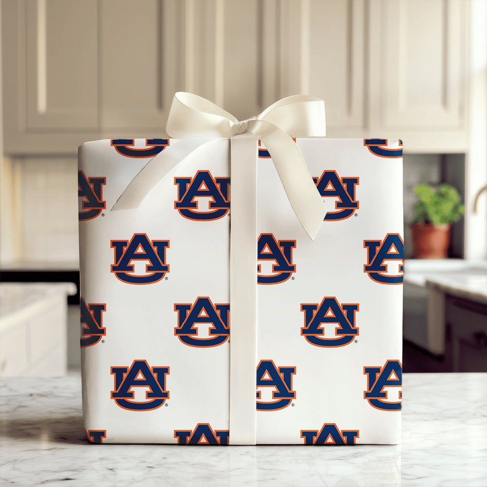 Stamped in Auburn - Wrapping Paper - Aspen & Arlo