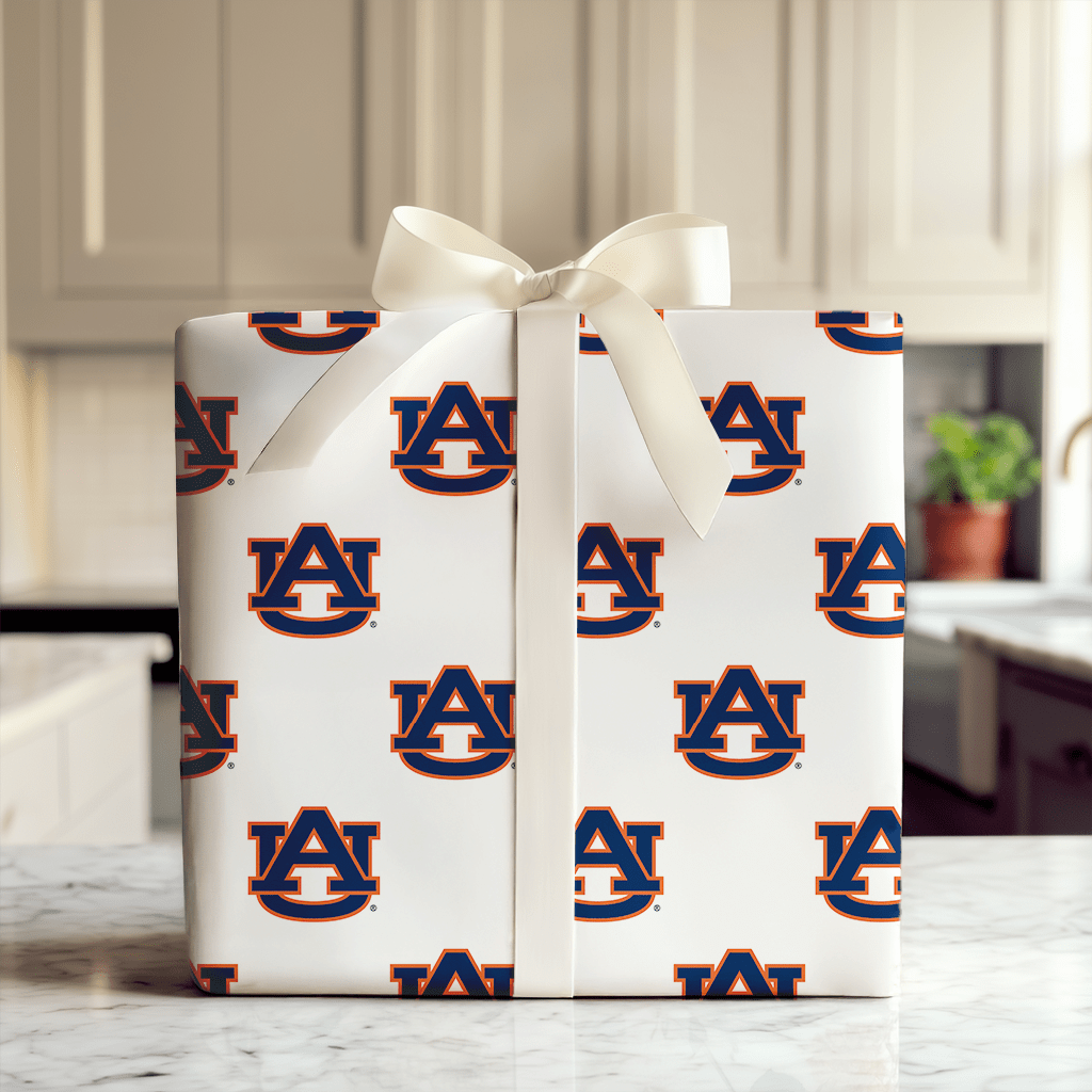 Stamped in Auburn - Wrapping Paper - Aspen & Arlo