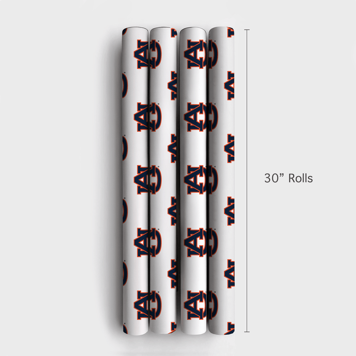 Stamped in Auburn - Wrapping Paper - Aspen & Arlo