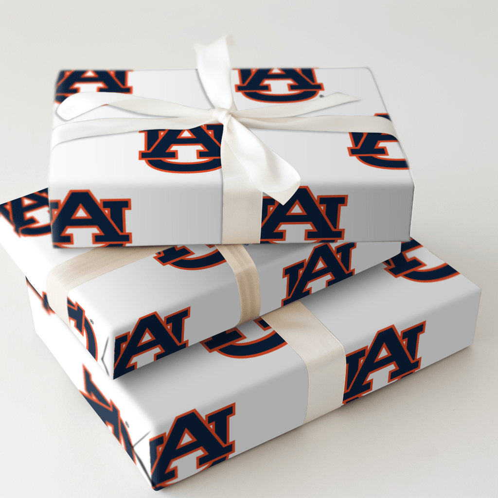 Stamped in Auburn - Wrapping Paper - Aspen & Arlo