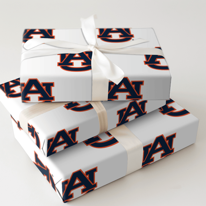 Stamped in Auburn - Wrapping Paper - Aspen & Arlo
