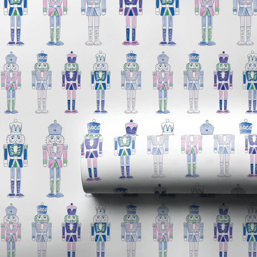 Diamond Nutcracker - Wrapping Paper - Aspen & Arlo