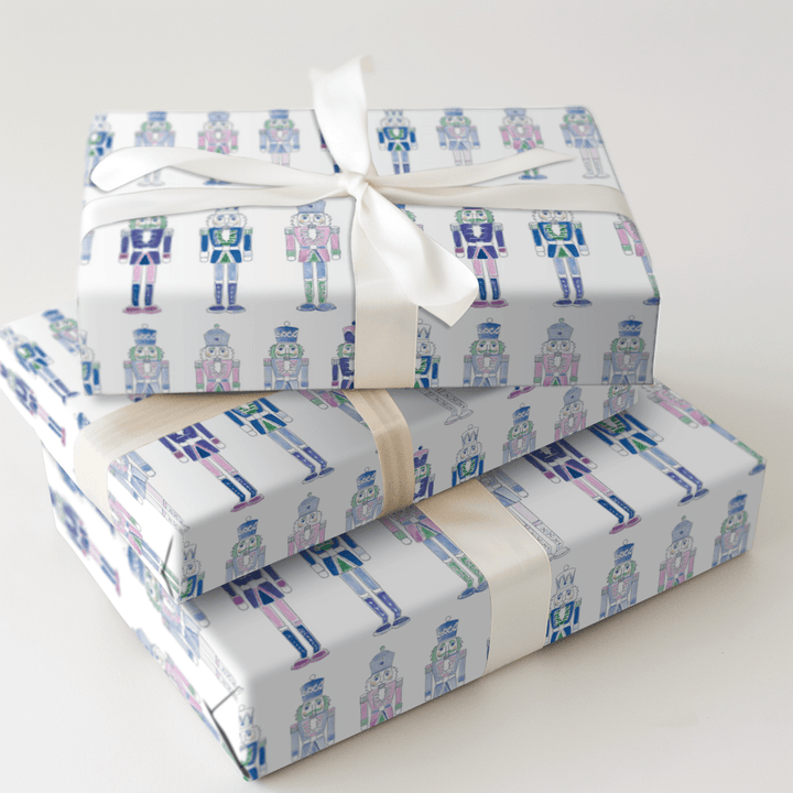 Diamond Nutcracker - Wrapping Paper - Aspen & Arlo