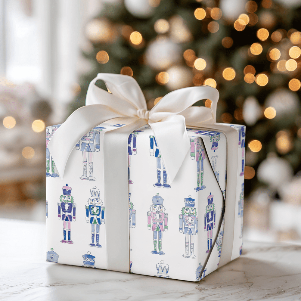 Diamond Nutcracker - Wrapping Paper - Aspen & Arlo