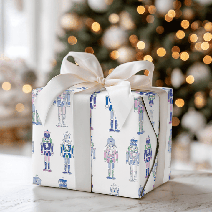 Diamond Nutcracker - Wrapping Paper - Aspen & Arlo