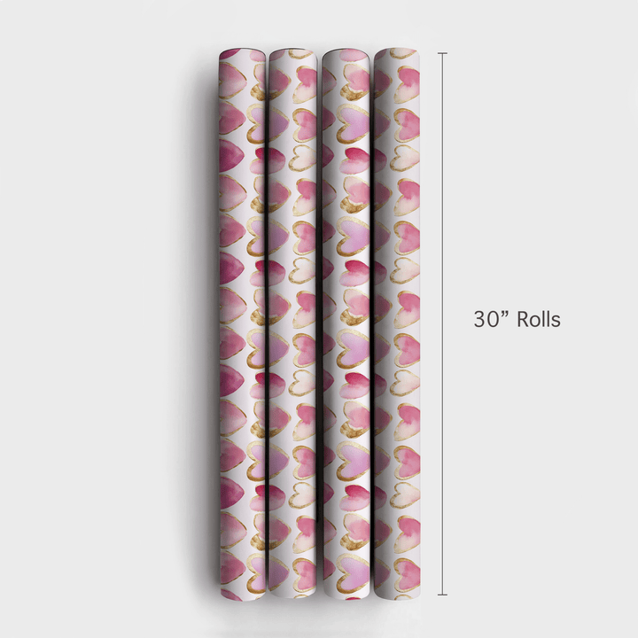 Blush Over You - Wrapping Paper - Aspen & Arlo