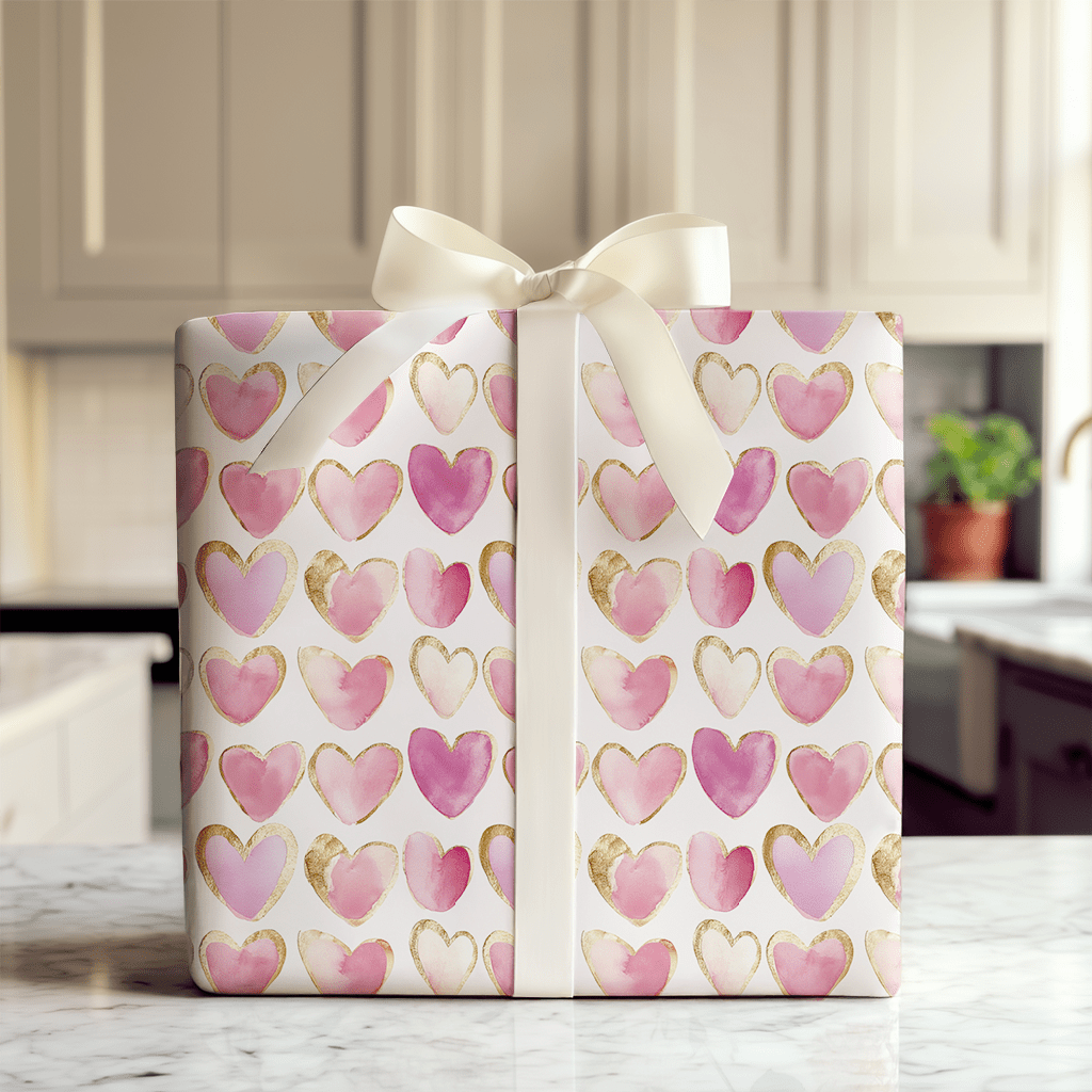 Blush Over You - Wrapping Paper - Aspen & Arlo